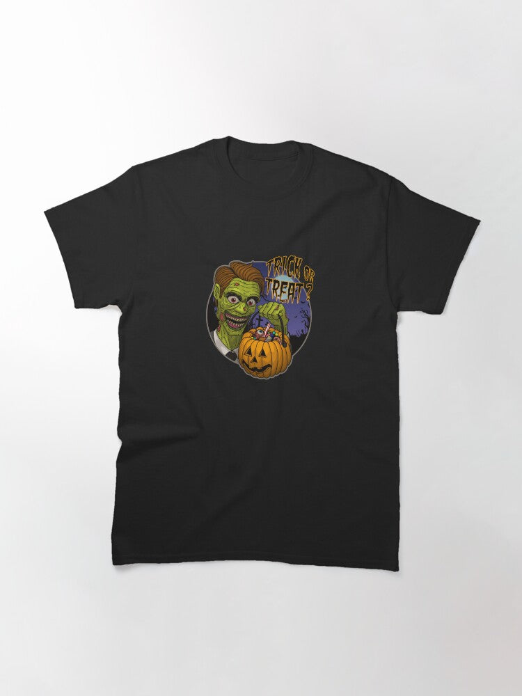 Trick Or Treat Classic T Shirt US Trend 21