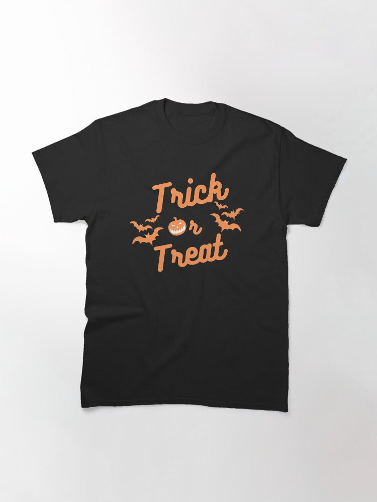Trick Or Treat Classic T Shirt Everyday Wear 4