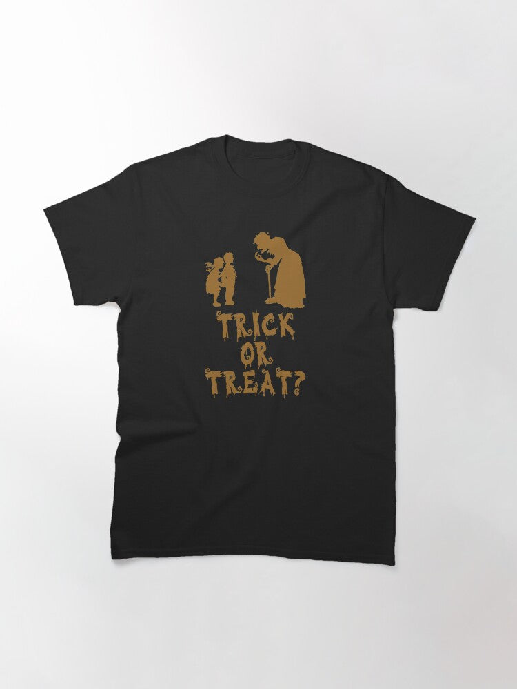 Trick Or Treat Classic T Shirt Everyday Wear 23