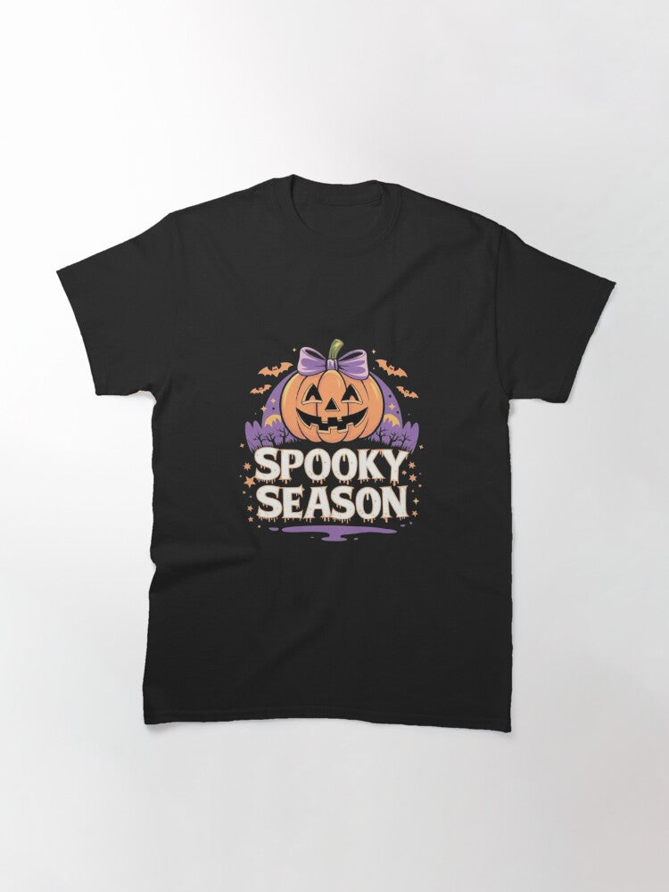 Spooky Season Cute Halloween Pumpkin Design Classic T Shirt