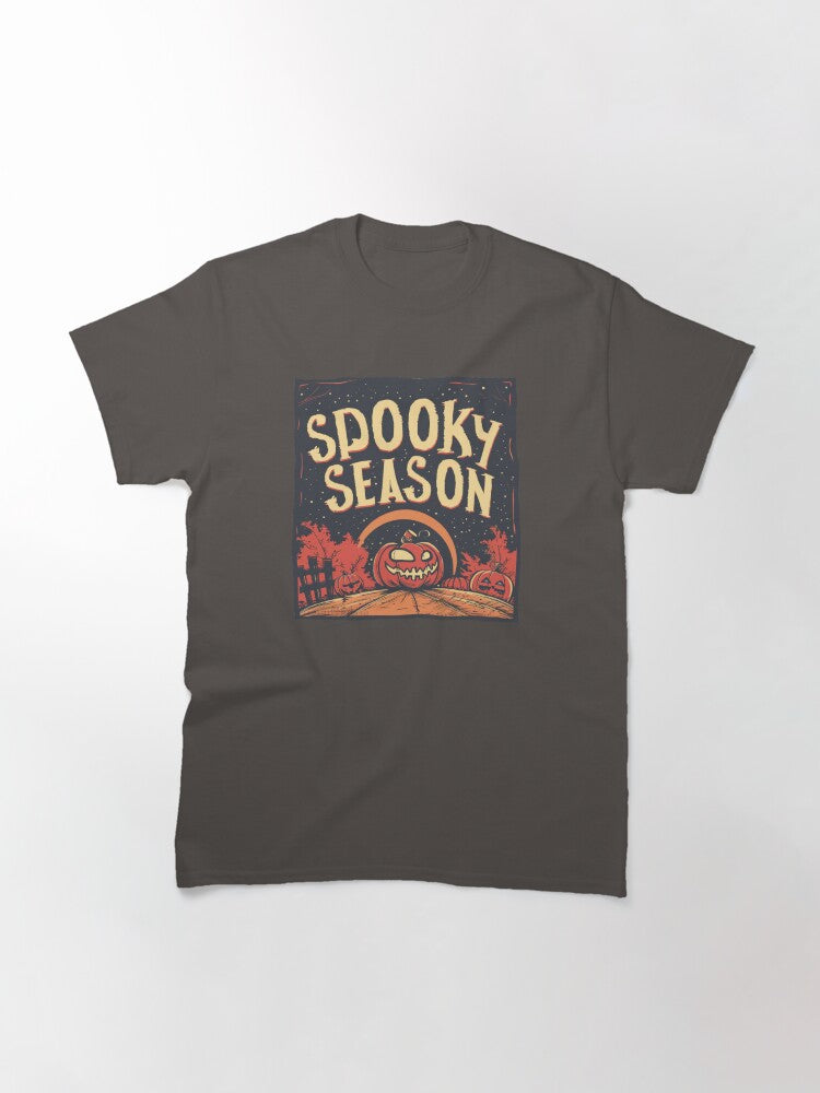 Spooky Season Landscape Classic T Shirt