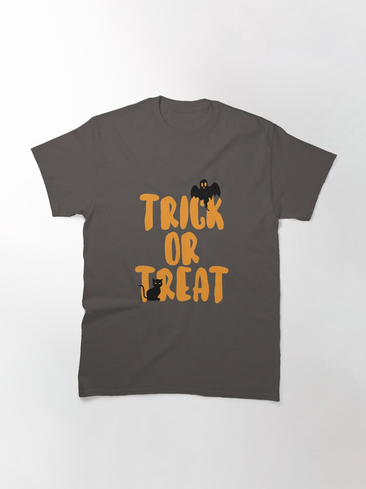 Trick Or Treat Halloween Classic T Shirt Gift Ready 8