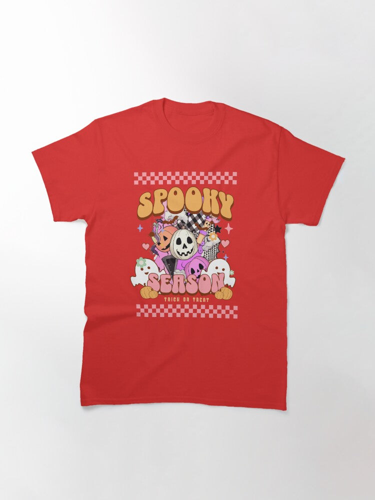 Spooky Pumpkin And Ghosts Season Hat Of All Trades Halloween Essential T Shirt Classic