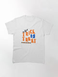 Helloween Trick Or Treat Classic T Shirt Clean Design