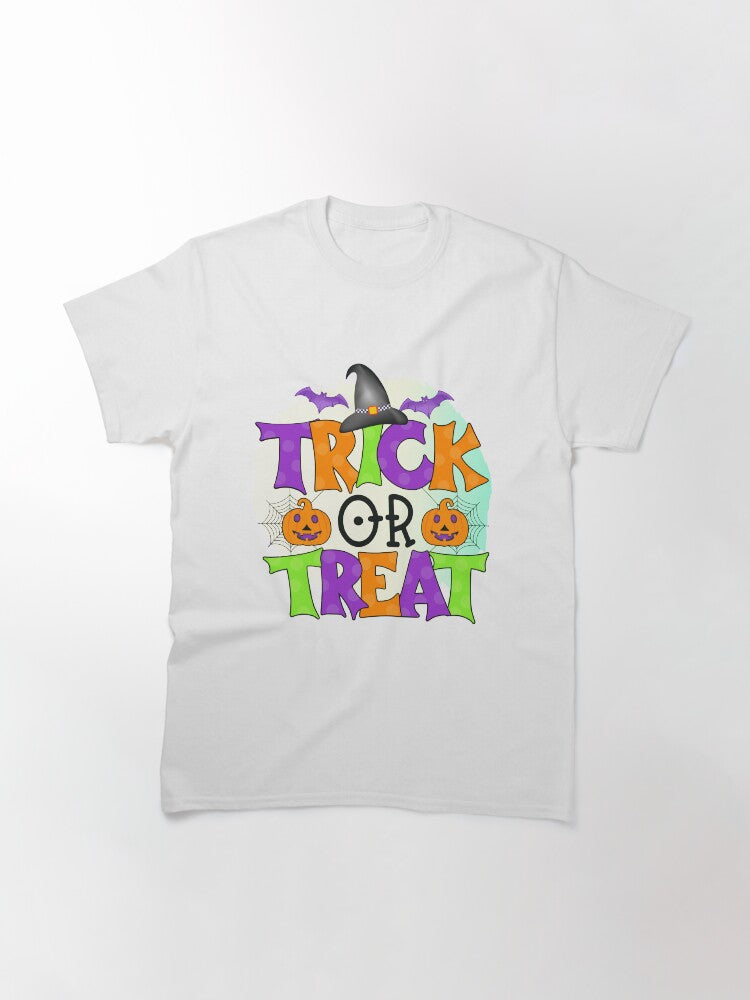 Vintage Halloween Funny Pumpkin Classic T Shirt Premium Print