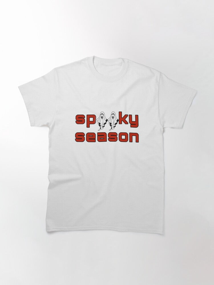 Spooky Season Ghost Classic T Shirt 3