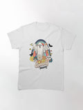 Groovy Ghost Spooky Season Classic T Shirt