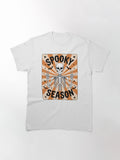 SPOOKY SEASON HALLOWEEN T Shirt SKELETON Classic