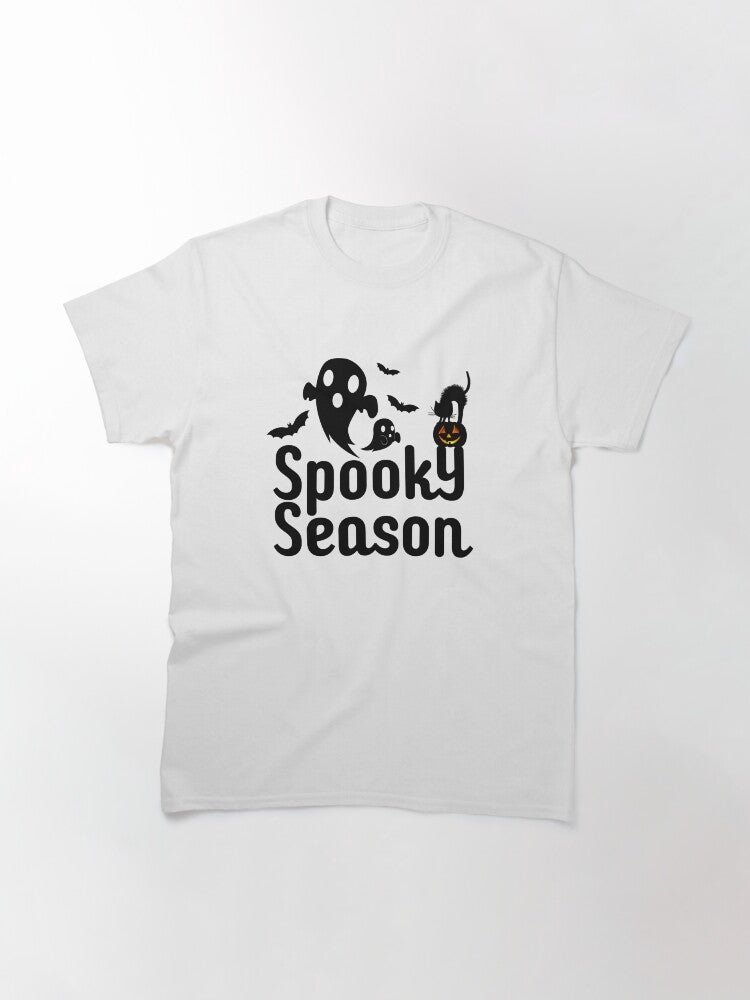 Halloween Spooky Season Classic T Shirt 4