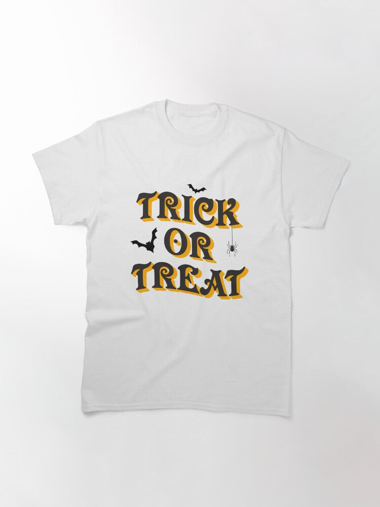 Trick Or Treat Classic T Shirt Minimal Style 27