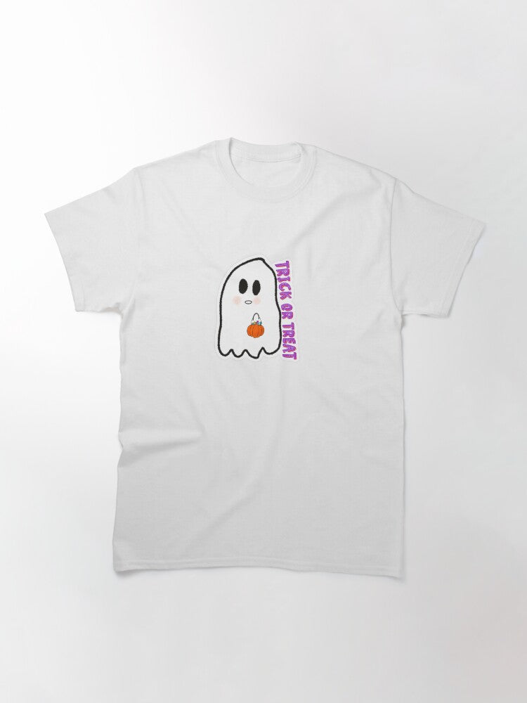 Trick Or Treat Classic T Shirt Premium Print 25