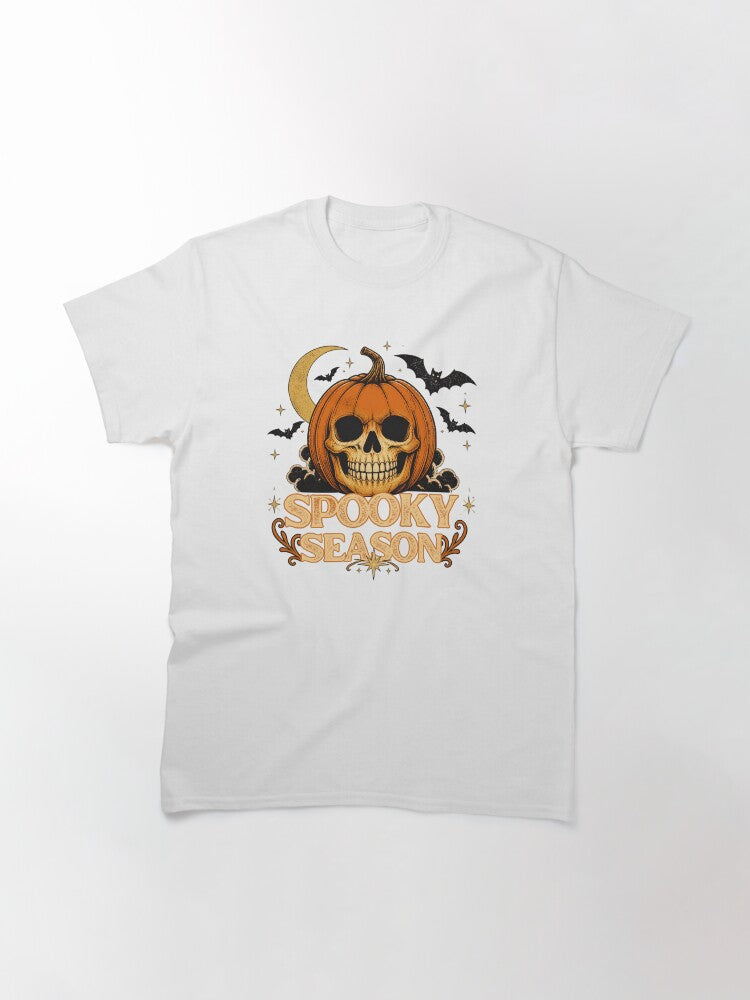 Halloween Spooky Season Classic T Shirt 3