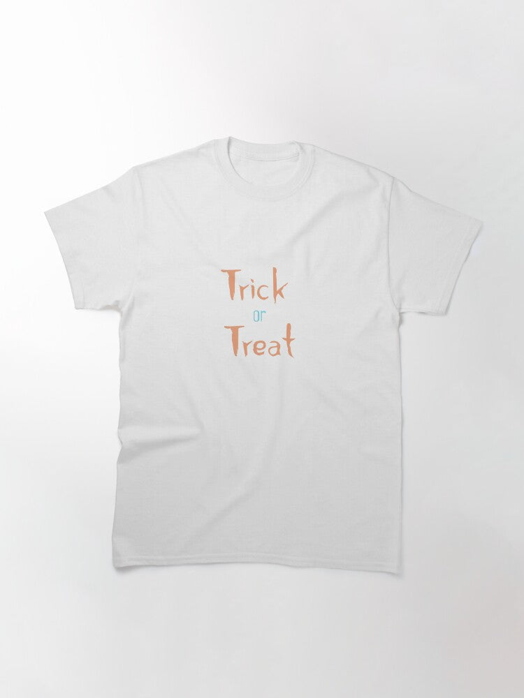Trick Or Treat Classic T Shirt Clean Design 30