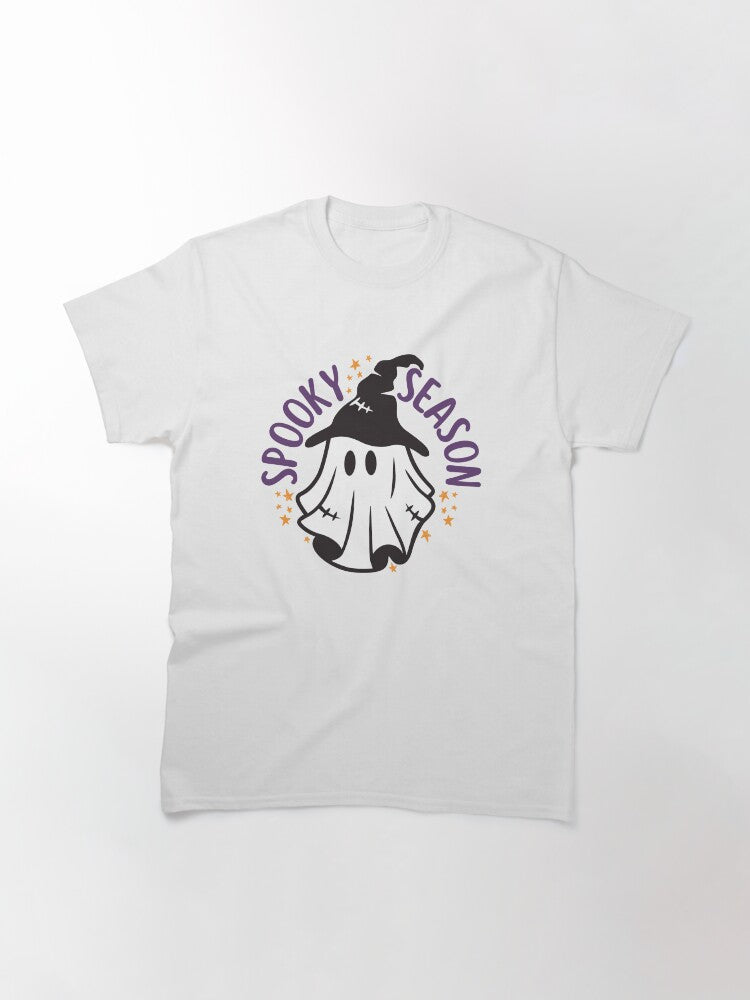 Spooky Season Ghost Witch Classic T Shirt