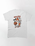 Spooky Season Spook Tacular Pun Kin Latte Vibes Classic T Shirt
