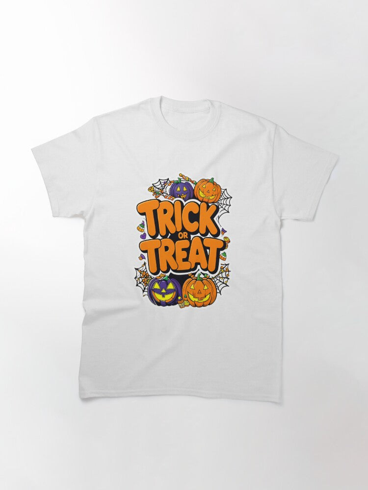 Trick Or Treat Happy Halloween Classic T Shirt US Trend