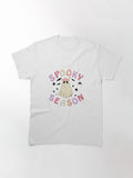 Spooky Season Halloween Design Classic T Shirt 3