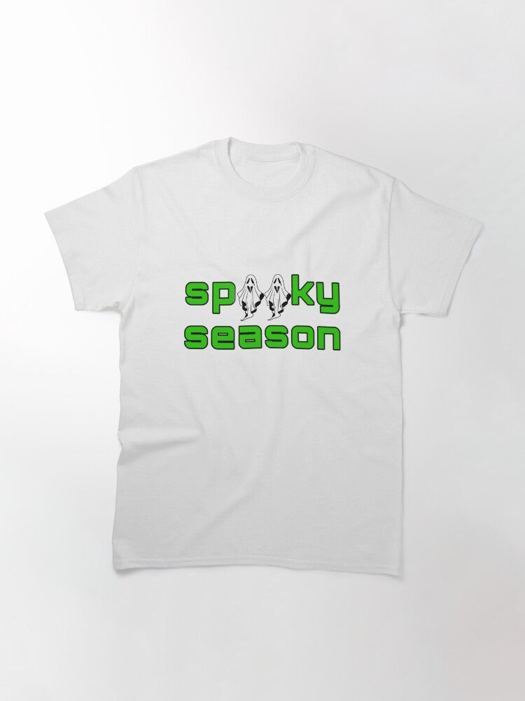 Spooky Season Ghost Classic T Shirt 4