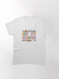 Womens Retro Spooky Season Halloween Ghost Graphic T Shirt Gift Classic