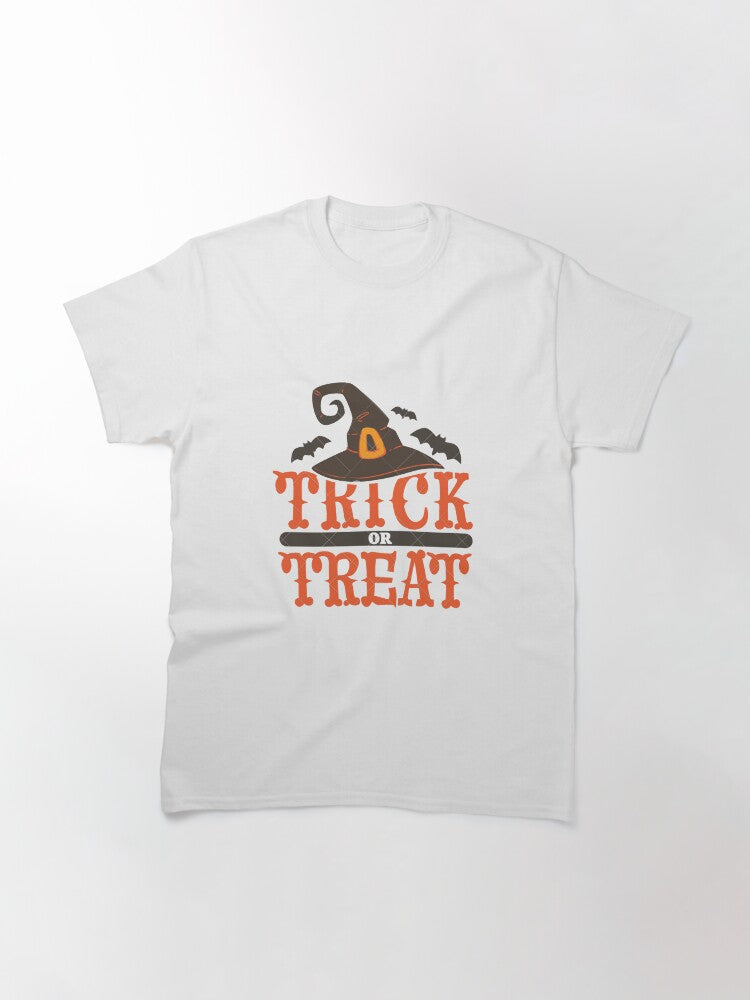 Trick Or Treat Classic T Shirt Minimal Style 26