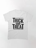 Trick Or Treat Halloween Classic T Shirt Minimal Style 6