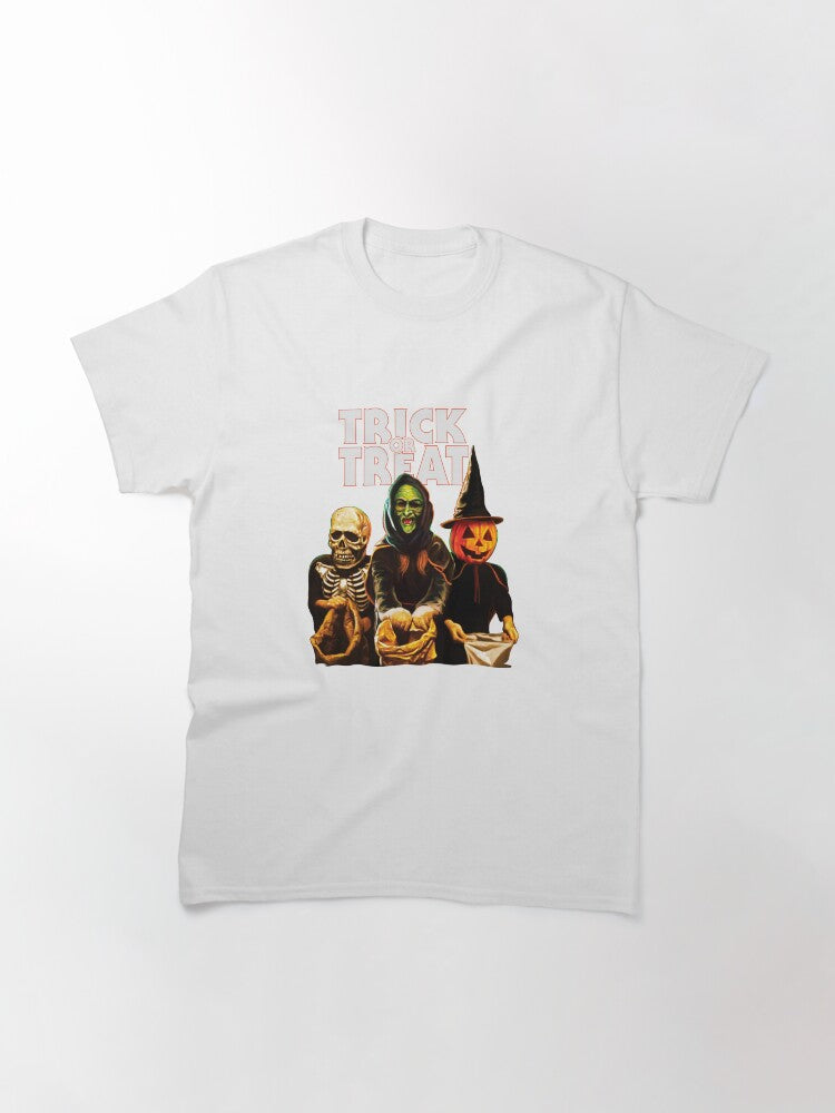 Trick Or Treat Classic T Shirt Everyday Wear 25