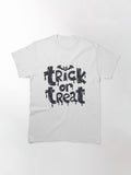 Trick Or Treat Classic T Shirt Minimal Style 34