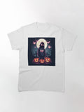 Spooky Vibes Cool Halloween Night Aesthetic Design Classic T Shirt