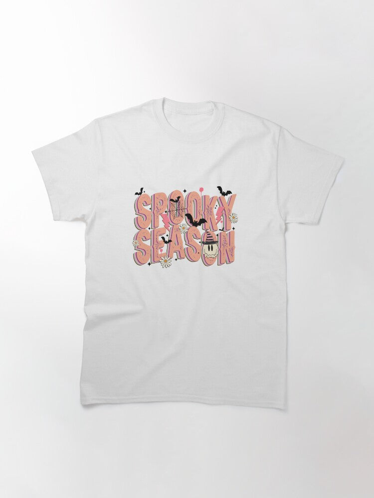 Stay Spooky Retro Groovy Halloween Classic T Shirt