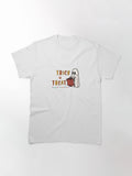 Trick Or Treat Ghost Classic T Shirt Minimal Style