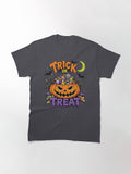 Trick Or Treat Pumpkin Halloween Candy Classic T Shirt Everyday Wear