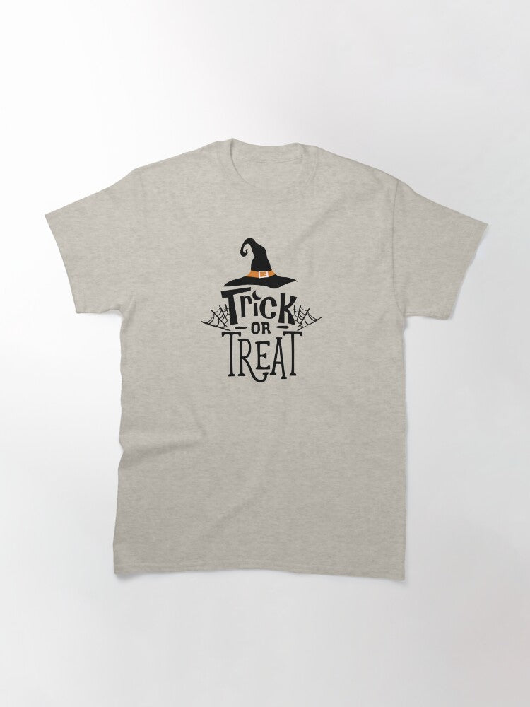 Trick Or Treat 2 Classic T Shirt Minimal Style