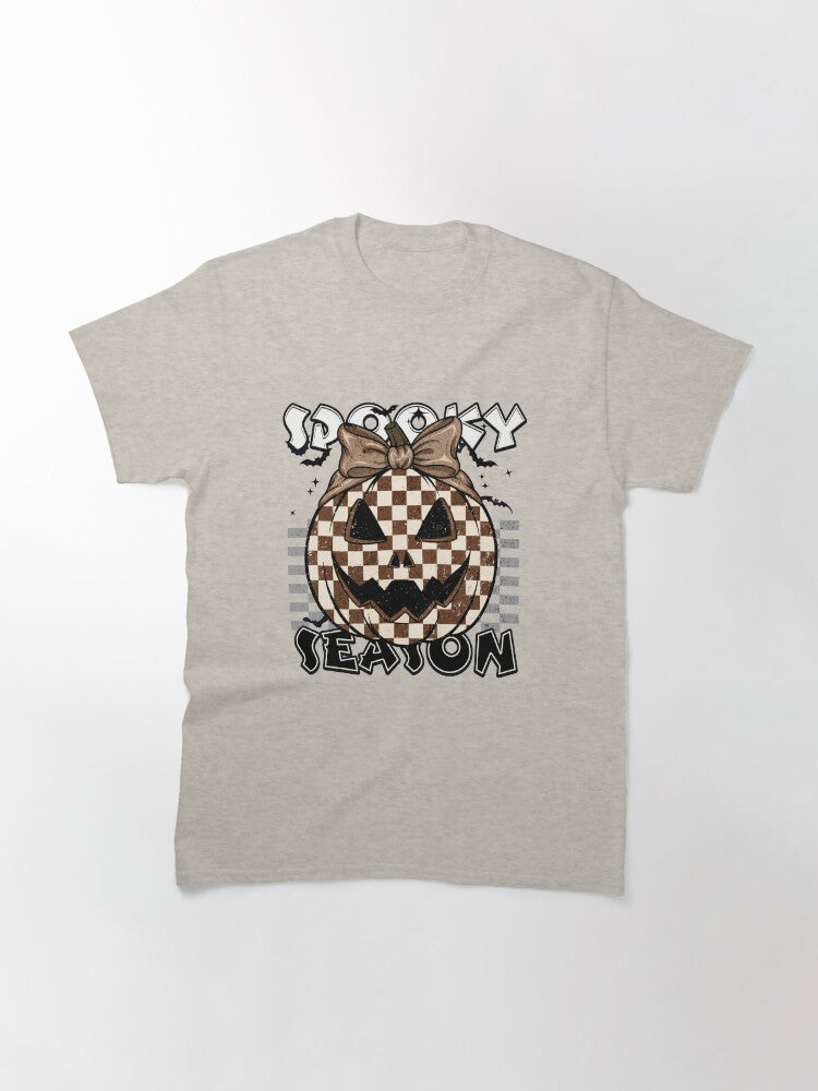 Spooky Season Halloween Pumpkin Retro Halloween Classic T Shirt