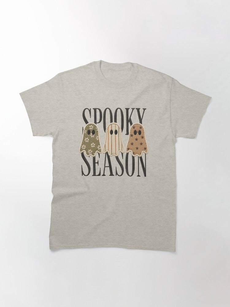 Spooky Season Cute Ghost Halloween Ghosts Fall Season Gift Classic T Shirt