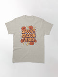 Spooky Season Vibes Cute Halloween Art Classic T Shirt