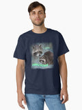 I am trying my best raccoon word art meme Classic T-Shirt | Premium Unisex T-Shirt, Trending Graphic Tee
