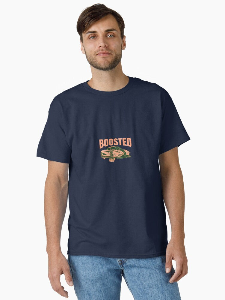 Hand drawn BOOSTED Classic T Shirt T Shirt Trending US Daily Wear
