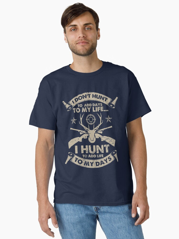 Humor Hunting Quote Hunter Vintage Distressed Classic T Shirt T Shirt Trending US Hot Right Now