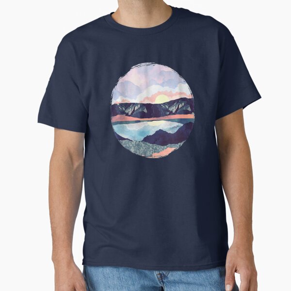 Lake Reflection Classic T-Shirt for Sale by spacefrogdesign