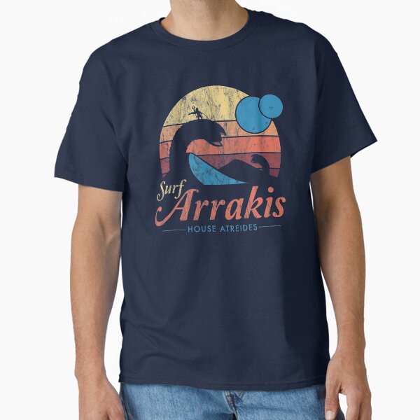 Visit Arrakis - Vintage Distressed Surf - Dune - Sci Fi Classic T-Shirt for Sale by Nemons