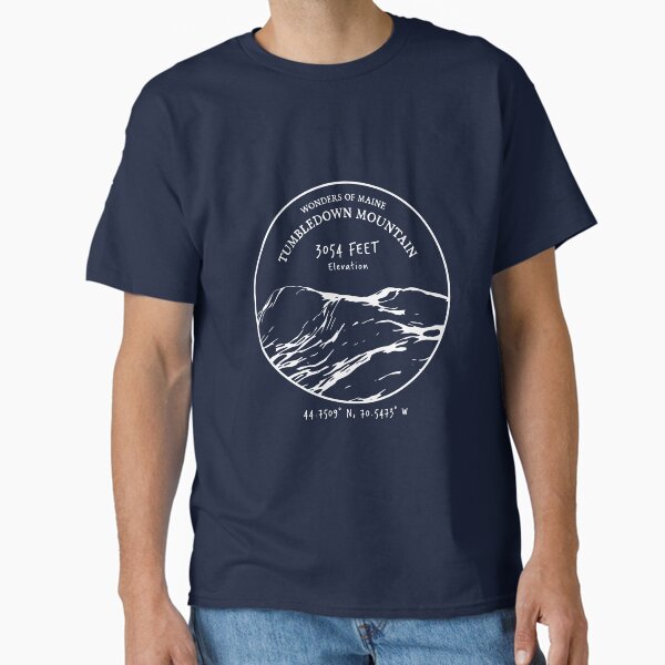 Tumbledown Mountain Maine Classic T-Shirt for Sale by Raffey76
