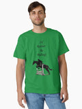 I Rather Be Riding Equestrian Horse Classic Shirt T Shirt Premium Print