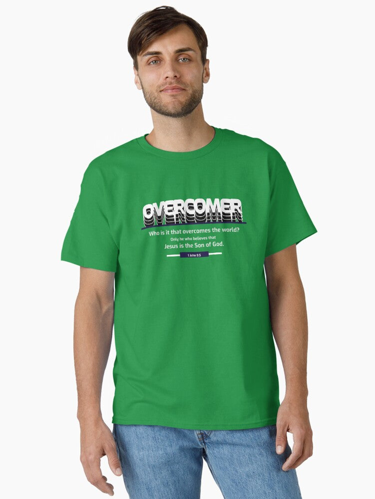 Overcomer John Classic Shirt T Shirt Clean Design