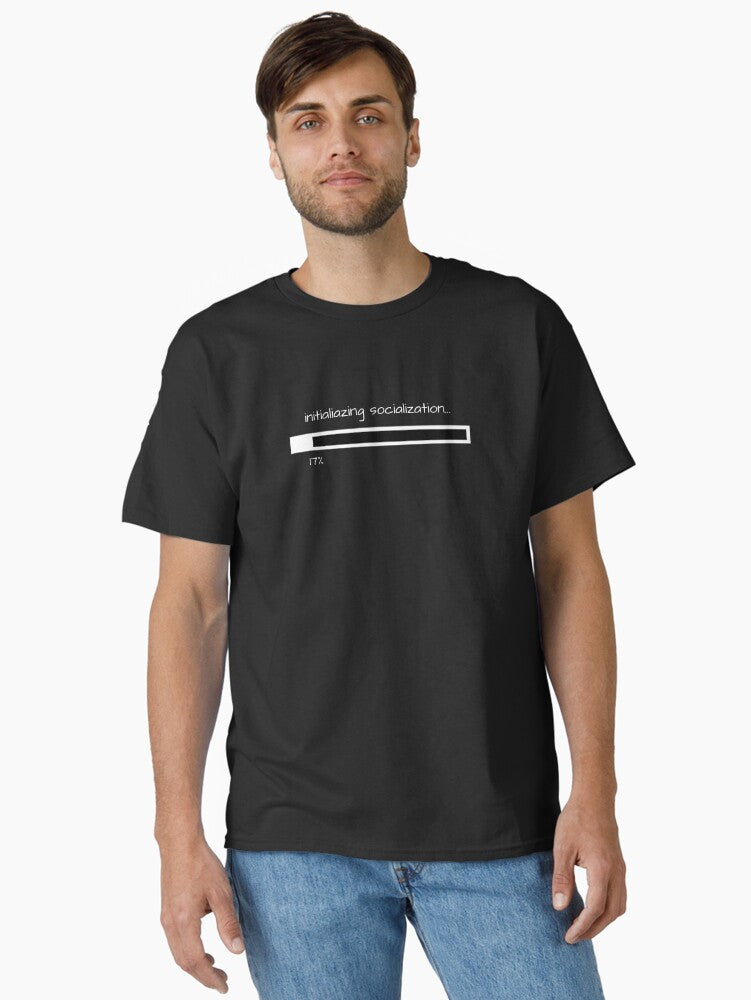 Initializing Socialization Classic T Shirt T Shirt Minimal Style