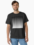 Shades of black fade to grey pattern Classic Shirt T Shirt US Market