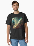 The Retro-futuristic Woman Classic T-Shirt | Premium Unisex T-Shirt, Trending Graphic Tee