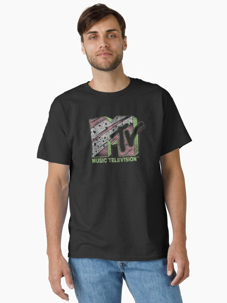 MTV Nineties Dalmatian Style Retro Logo Classic T Shirt T Shirt Trending US Best Seller Look