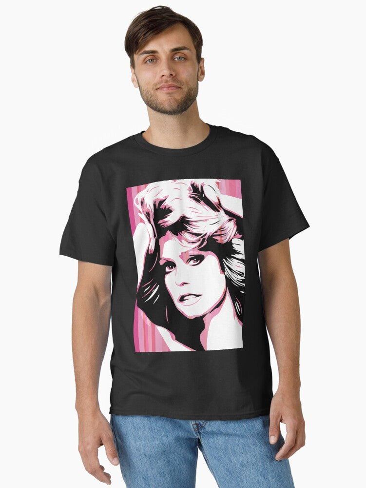 Farrah Fawcett Pop Art Classic T Shirt T Shirt Viral TikTok Modern Aesthetic