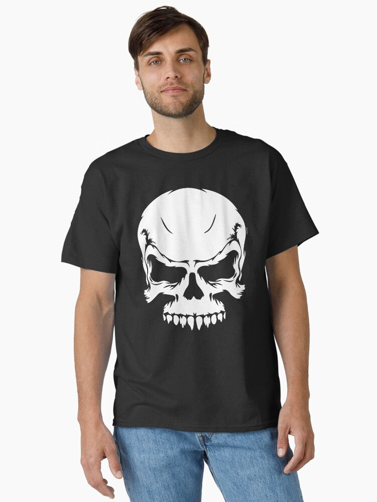 Grunge Skull Design Classic Shirt T Shirt US Market
