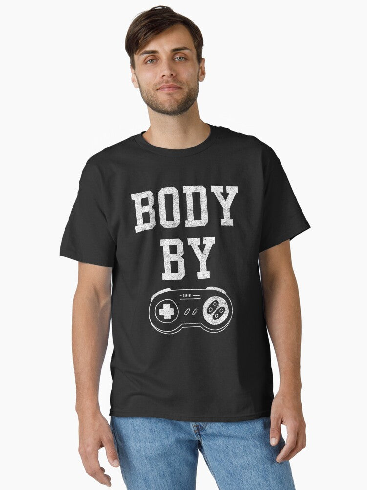 Body By Gaming Classic T Shirt T Shirt Viral TikTok Fan Favorite